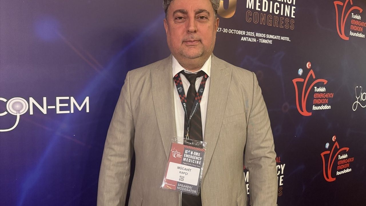 5. Uluslararası Acil Tıp Kongresi'nde Yapay Zeka Uygulamaları İncelendi