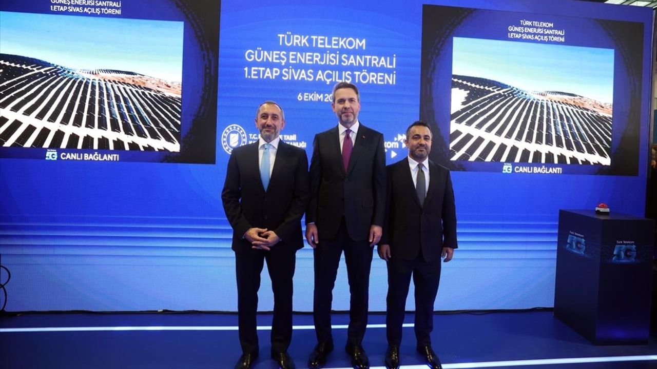 5G ile Uzaktan Açılış: Sivas'taki GES Projesi Hayata Geçti