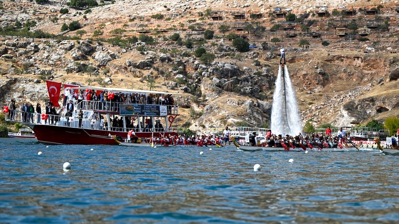 6. Uluslararası Rumkale Su Sporları Festivali Gaziantep'te Yapıldı