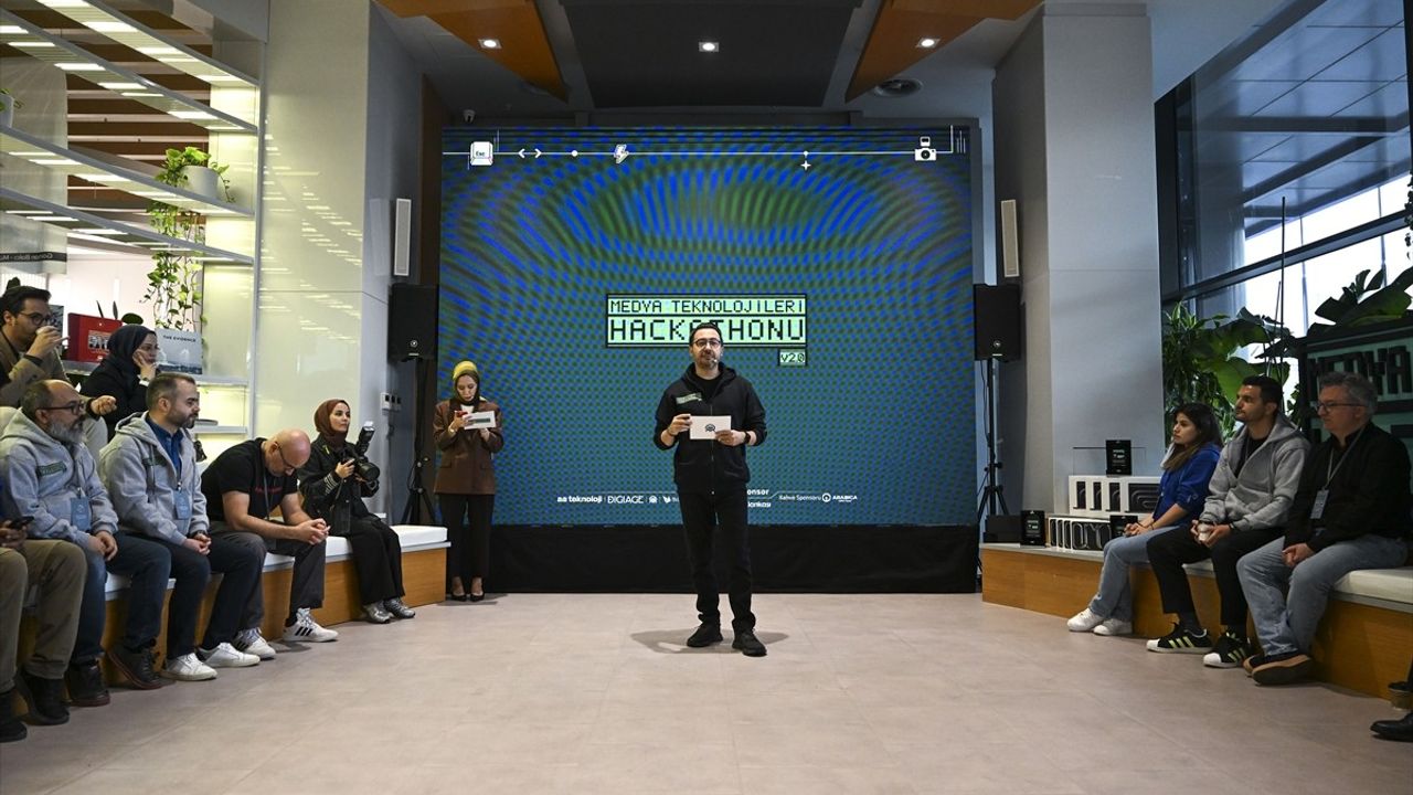 AA Medya Teknolojileri Hackathonu V2.0 Ödül Töreni Gerçekleşti