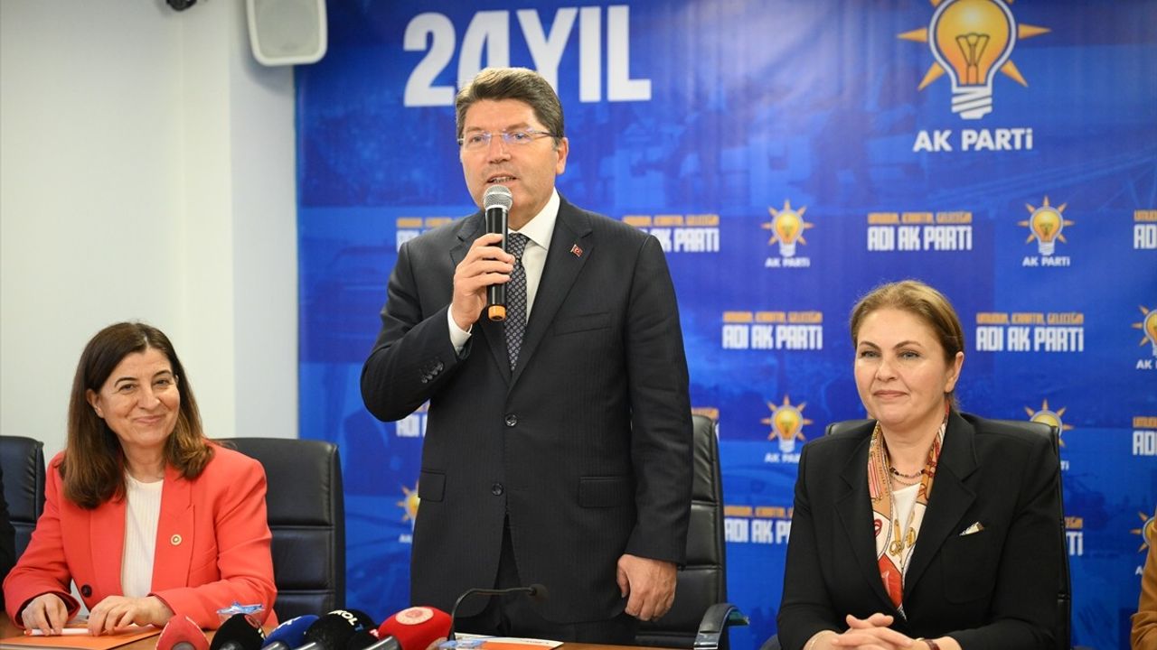 Adalet Bakanı Tunç'tan Terörle Mücadele ve Yeni Anayasa Vurgusu
