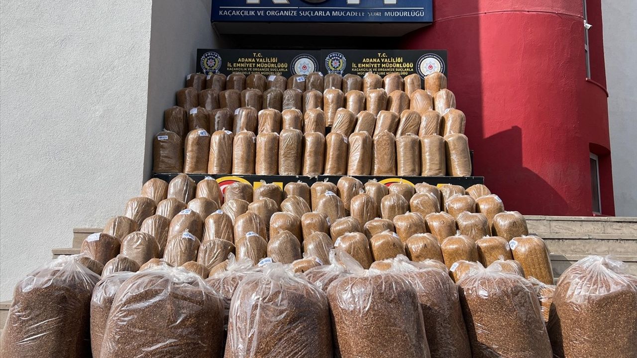 Adana'da Kaçakçılık Operasyonu: 20 Zanlı Yakalandı