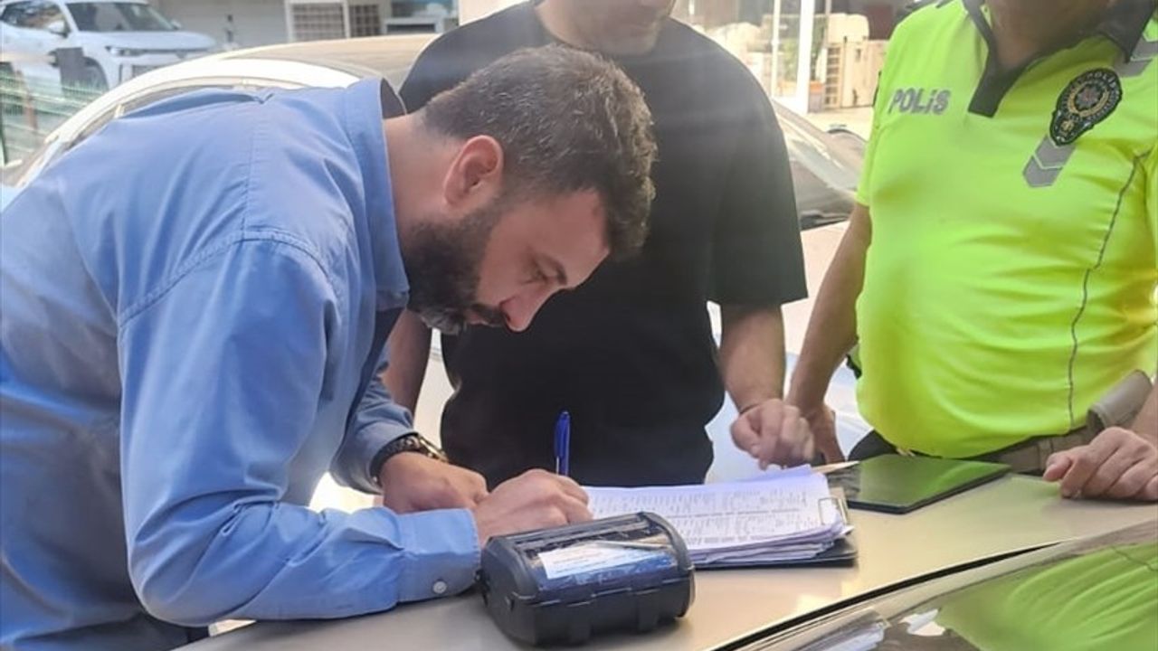 Adana'da Ters Yönde Giden Sürücüye Rekor Ceza
