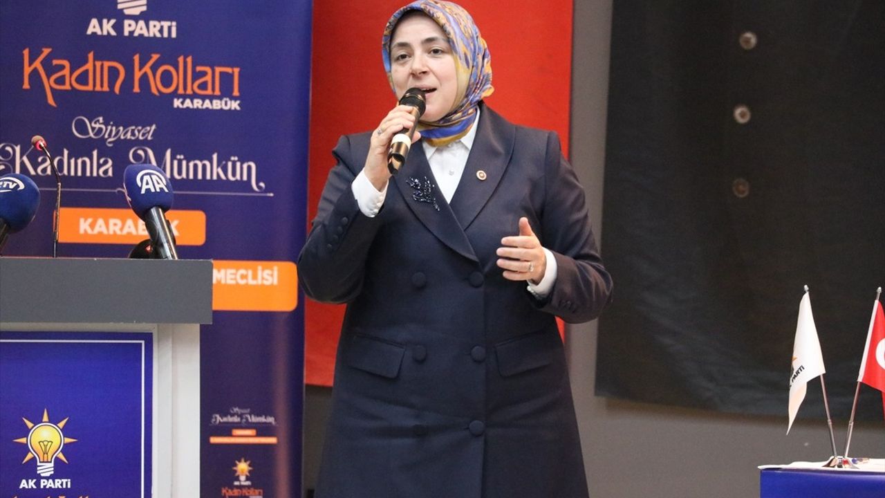 AK Parti Kadın Kolları Başkanı Ercan, Gazzeli Kardeşlere Destek Verdi