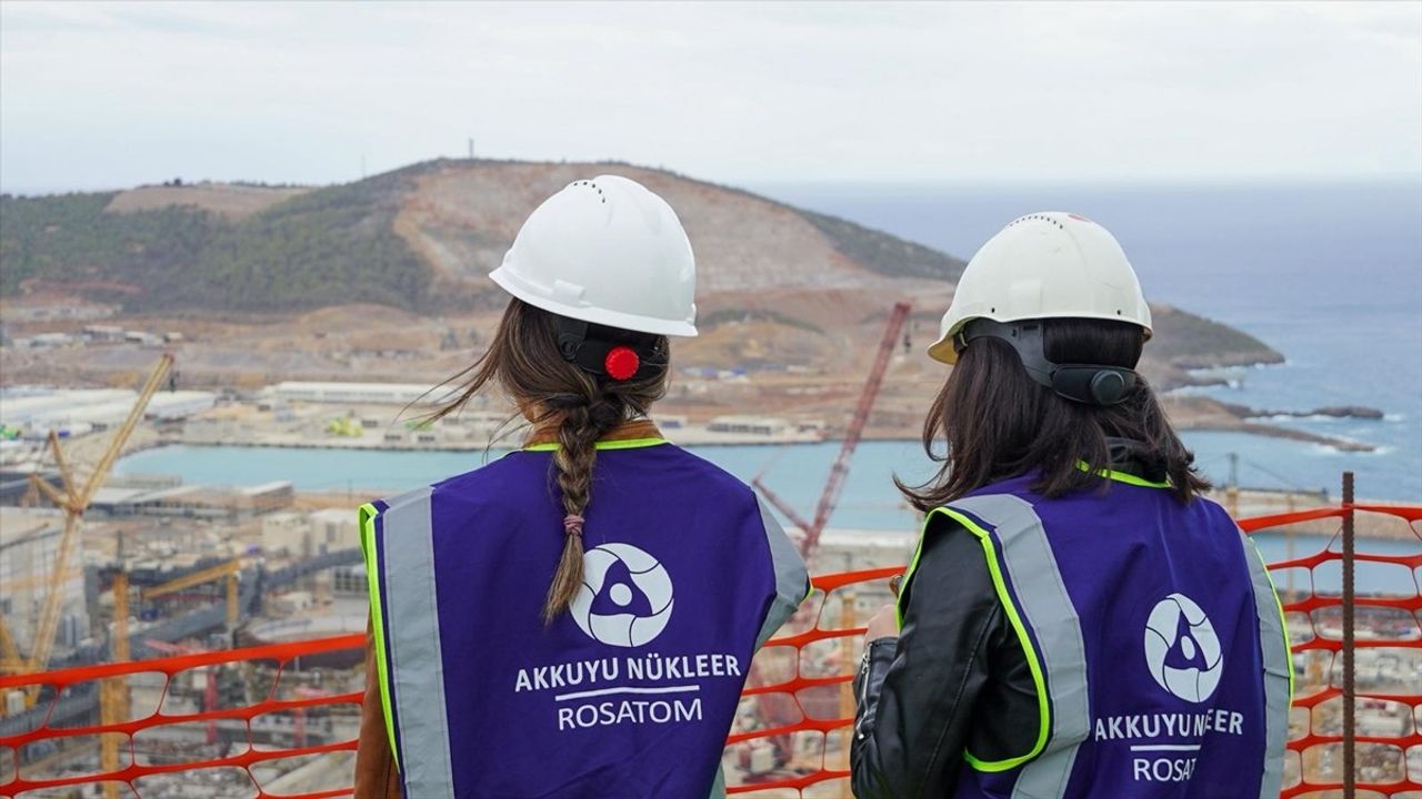 Akkuyu Nükleer Santrali'ne Öğrenci Ziyareti