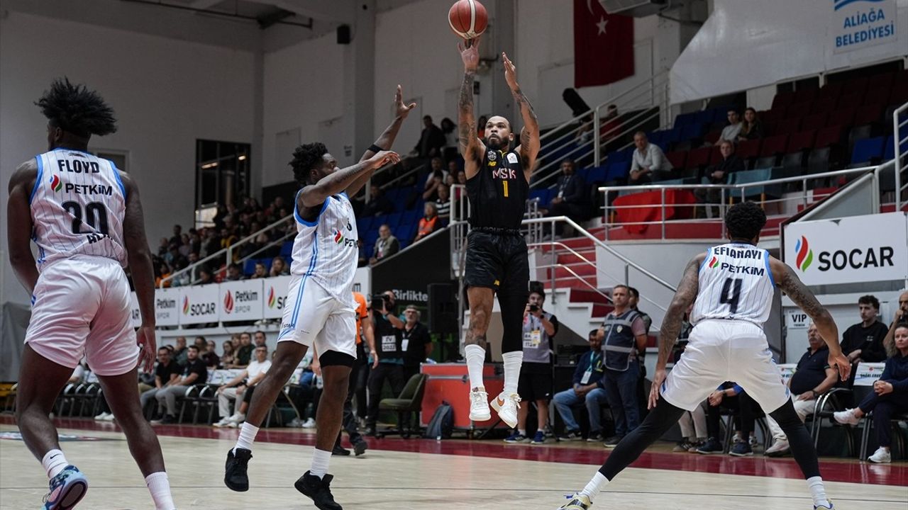 Aliağa Petkimspor, Mersinspor'u Zorla Geçti