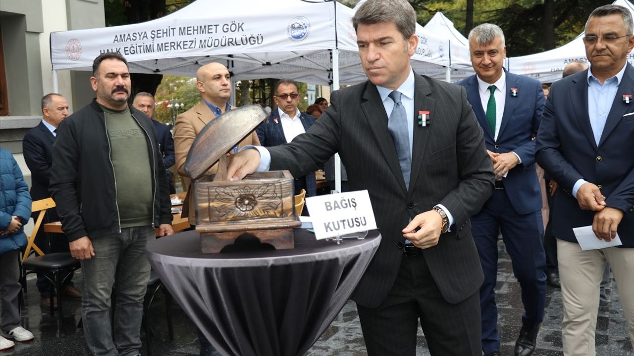 Amasya'da Filistin'e Destek İçin Etkinlik Düzenlendi