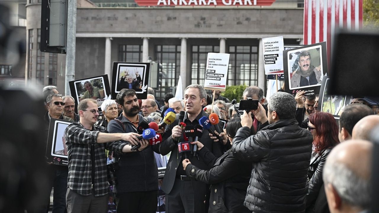 Ankara Gar Saldırısında Hayatını Kaybedenler Anıldı