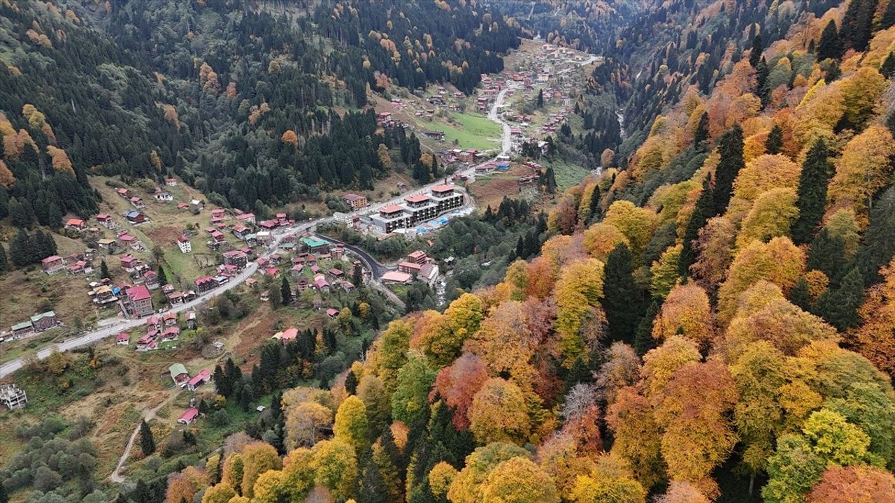 Ayder Yaylası'nda Sonbaharın Büyüsü