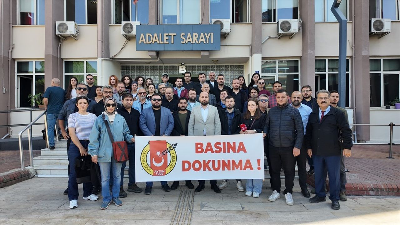 Aydın'da Gazetecilere Yönelik Saldırıya Tepki