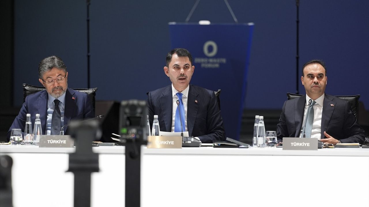 Bakan Murat Kurum'dan Uluslararası Sıfır Atık Forumu'nda Önemli Mesajlar