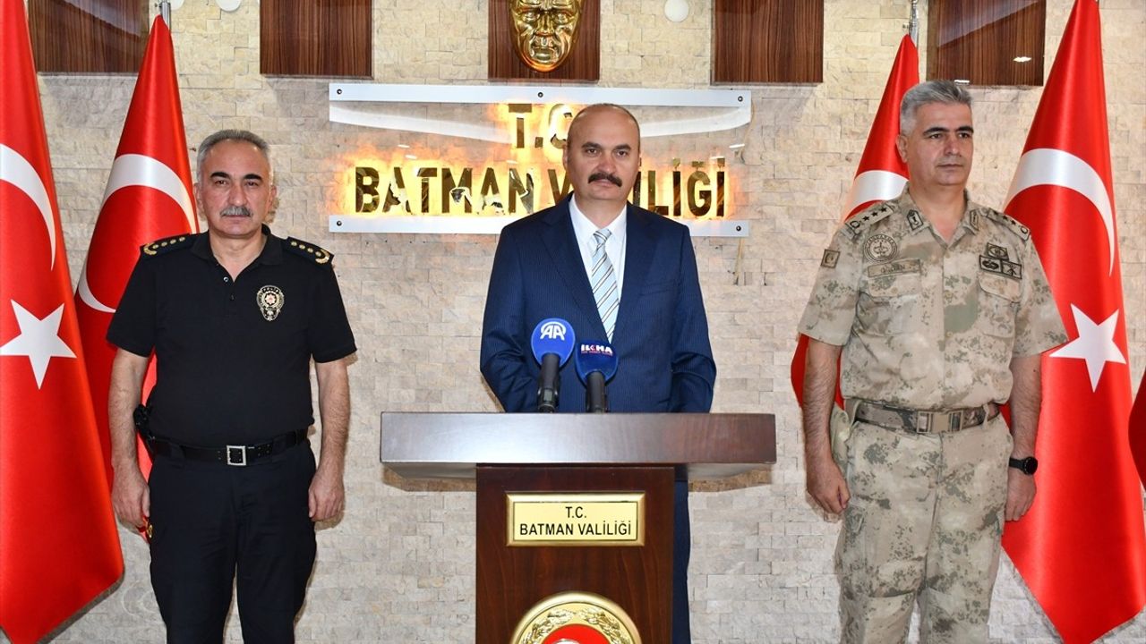 Batman'da Asayiş ve Güvenlik Değerlendirme Toplantısı Yapıldı