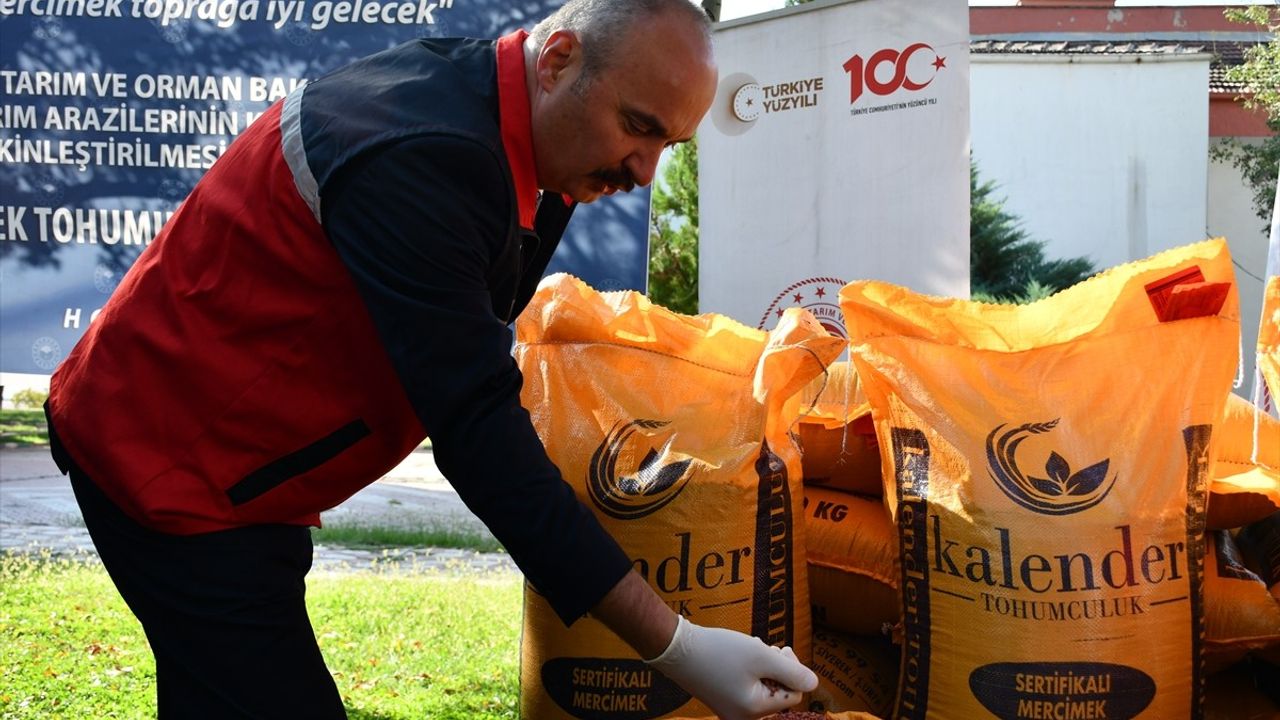 Batman'da Çiftçilere Tohum Desteği