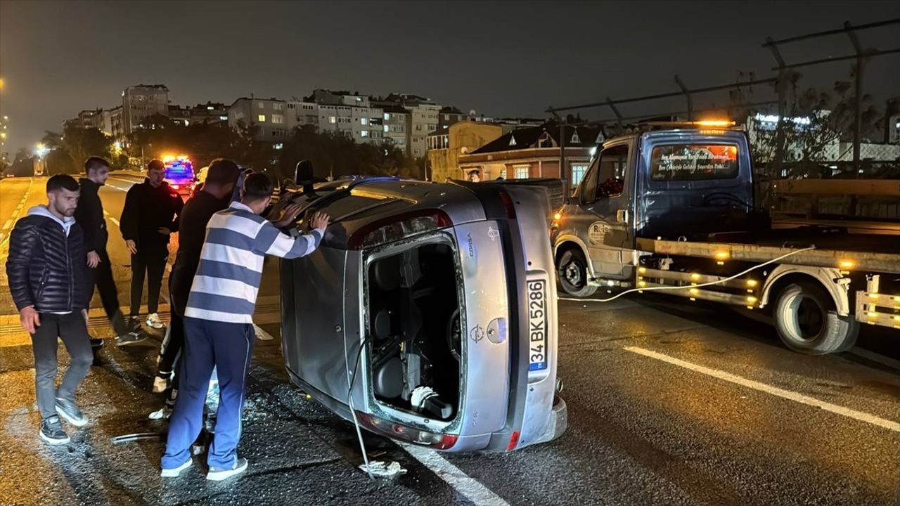 Bayrampaşa'da Zincirleme Trafik Kazası