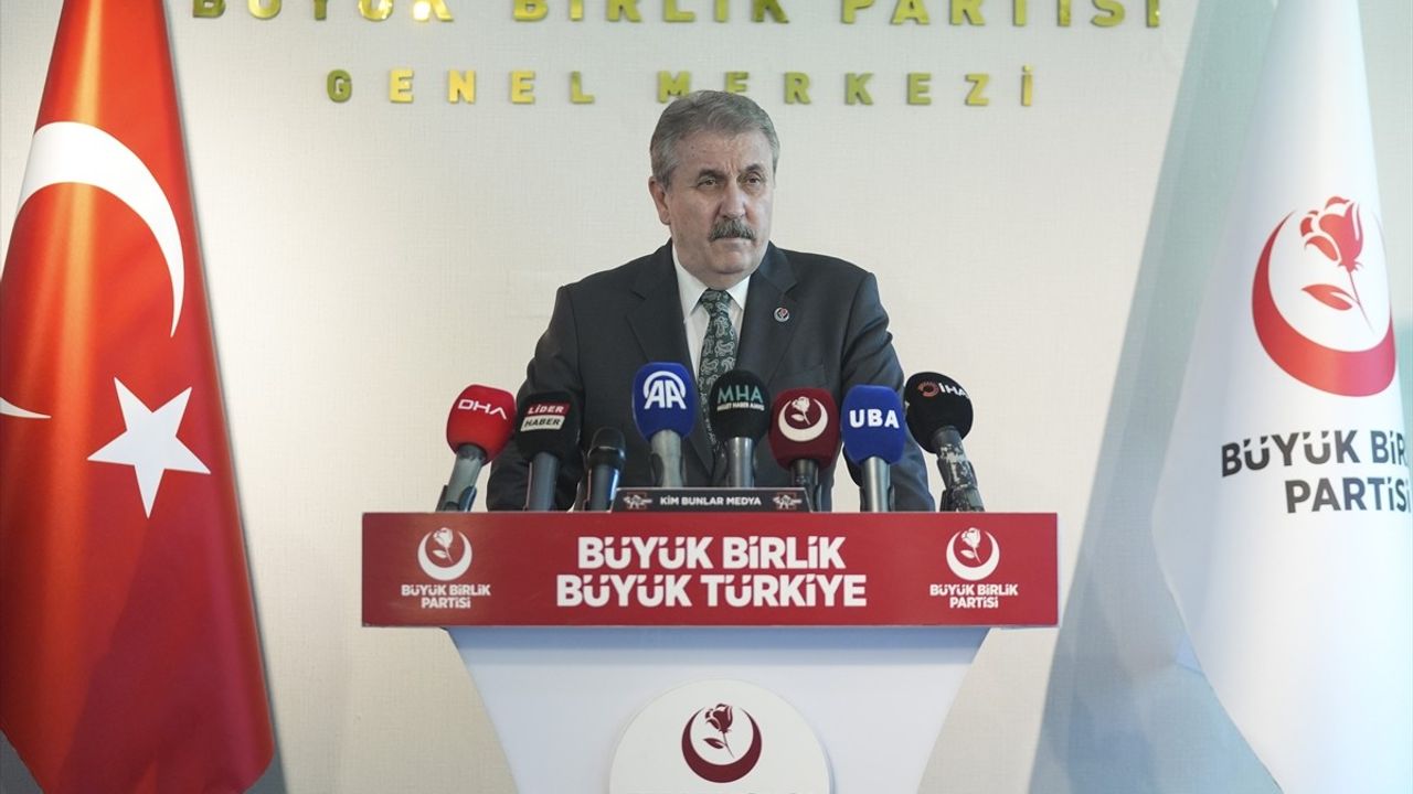 BBP Genel Başkanı Destici, İsrail'in Saldırısına Tehditler Getirdi
