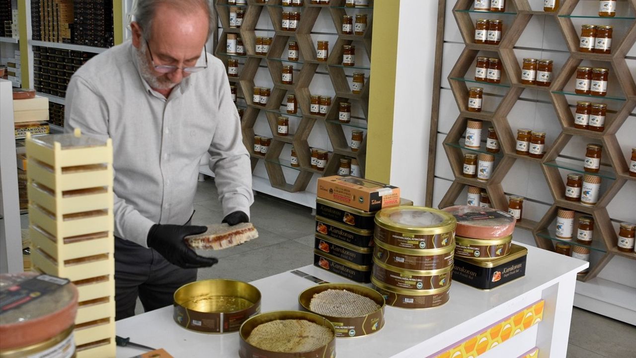 Bitlis Yaylalarında Karakovan Balı Hasadı Başladı