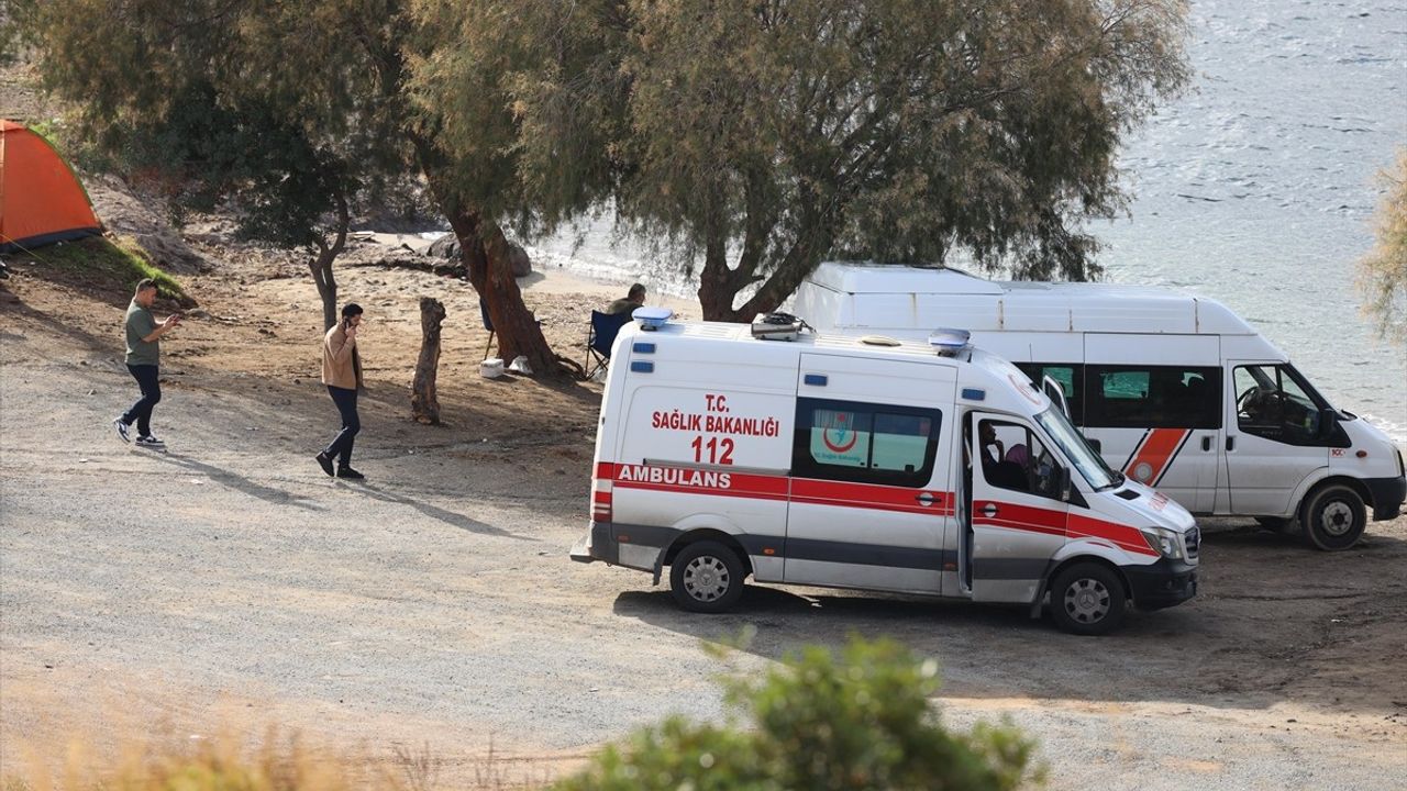 Bodrum'da Düzensiz Göçmenleri Taşıyan Tekne Battı