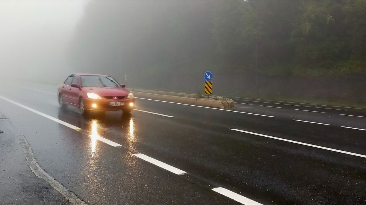 Bolu Dağı'nda Ulaşımı Olumsuz Etkileyen Hava Koşulları