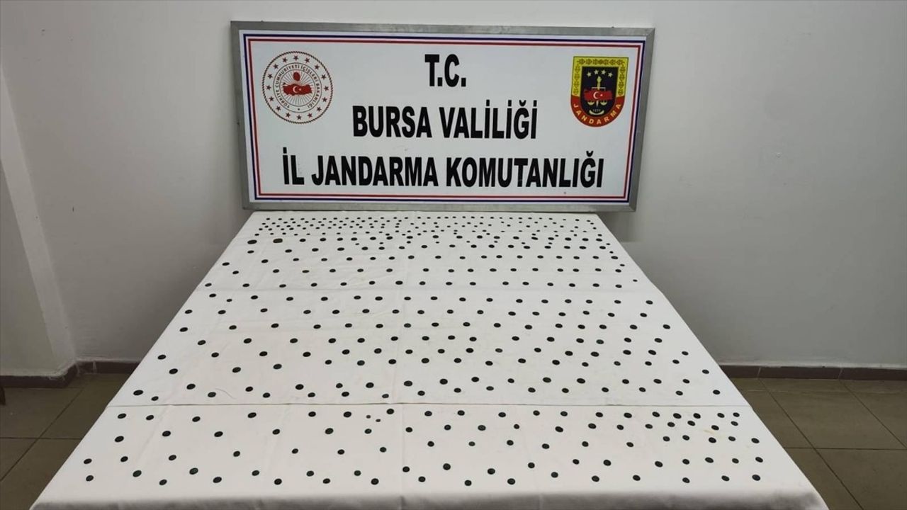 Bursa'da 437 Tarihi Sikke Ele Geçirildi