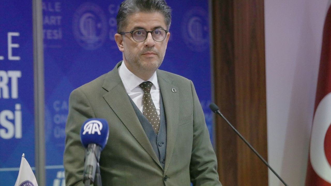 Çanakkale'de 9. Ulaştırma ve Lojistik Ulusal Kongresi Başladı