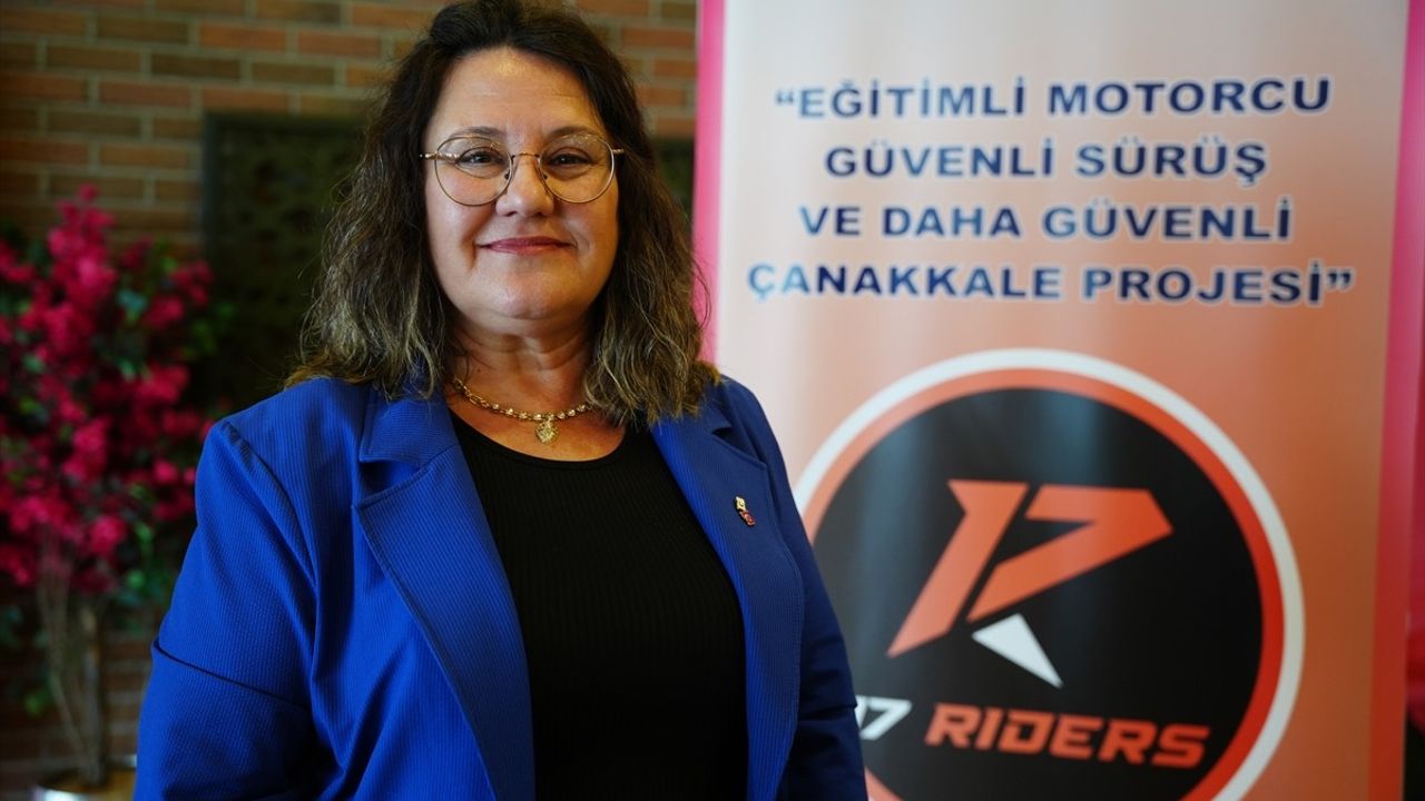 Çanakkale'de Motosiklet Sürücüleri İçin Ücretsiz Eğitim Başlıyor