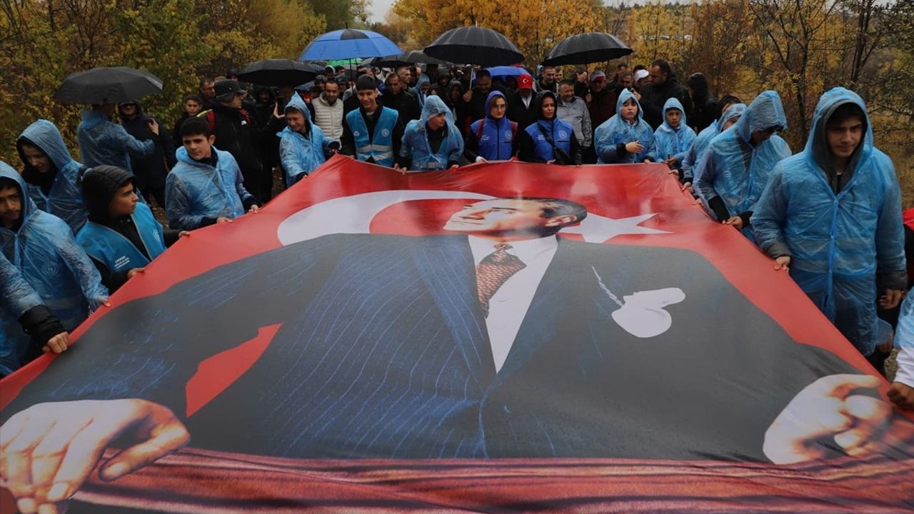 Çankırı'da 16. İstiklal Yolu Yürüyüşü Gerçekleştirildi