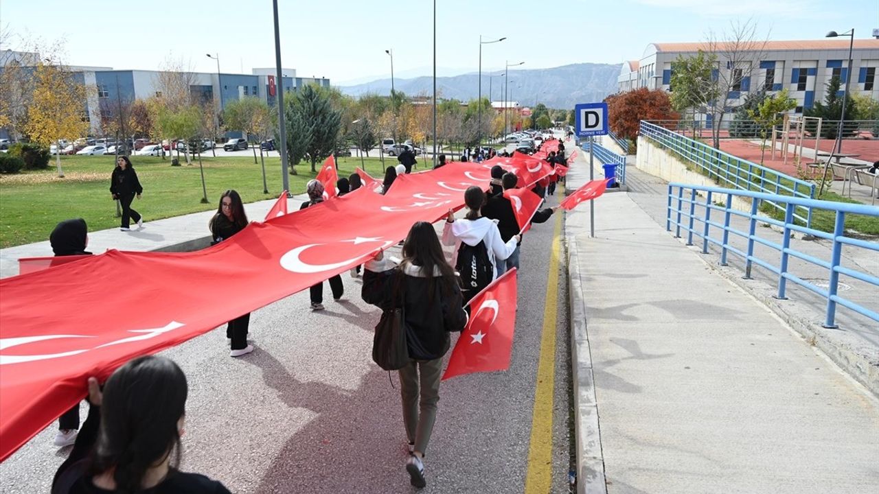 Çankırı Karatekin Üniversitesi'nde Cumhuriyet Bayramı Coşkusu
