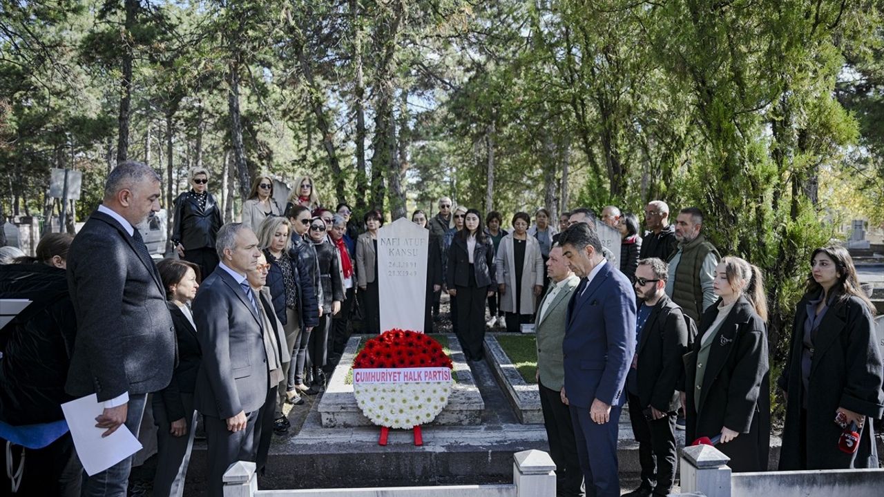 CHP Genel Başkan Yardımcısı Özçağdaş, Nafi Atuf Kansu'yu Anma Töreninde Konuştu