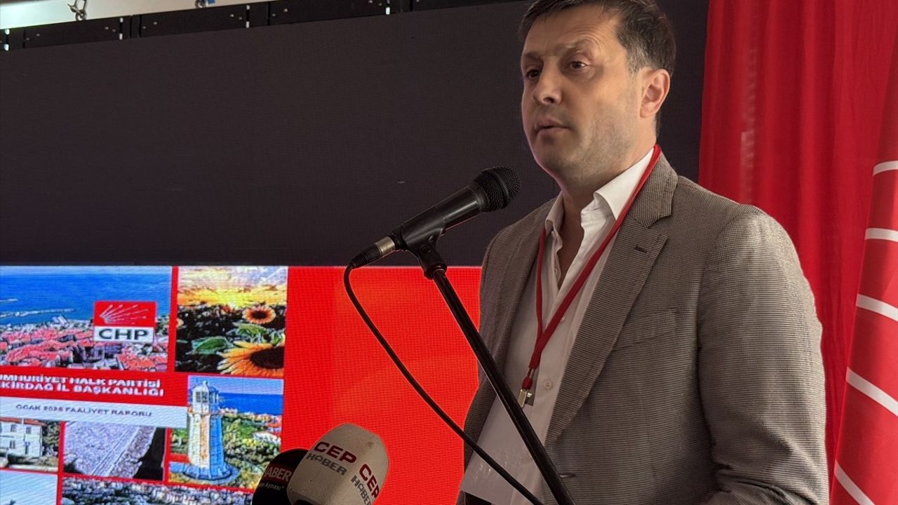 CHP Tekirdağ İl Başkanlığı Kongresi: Cenk Boduç Seçildi