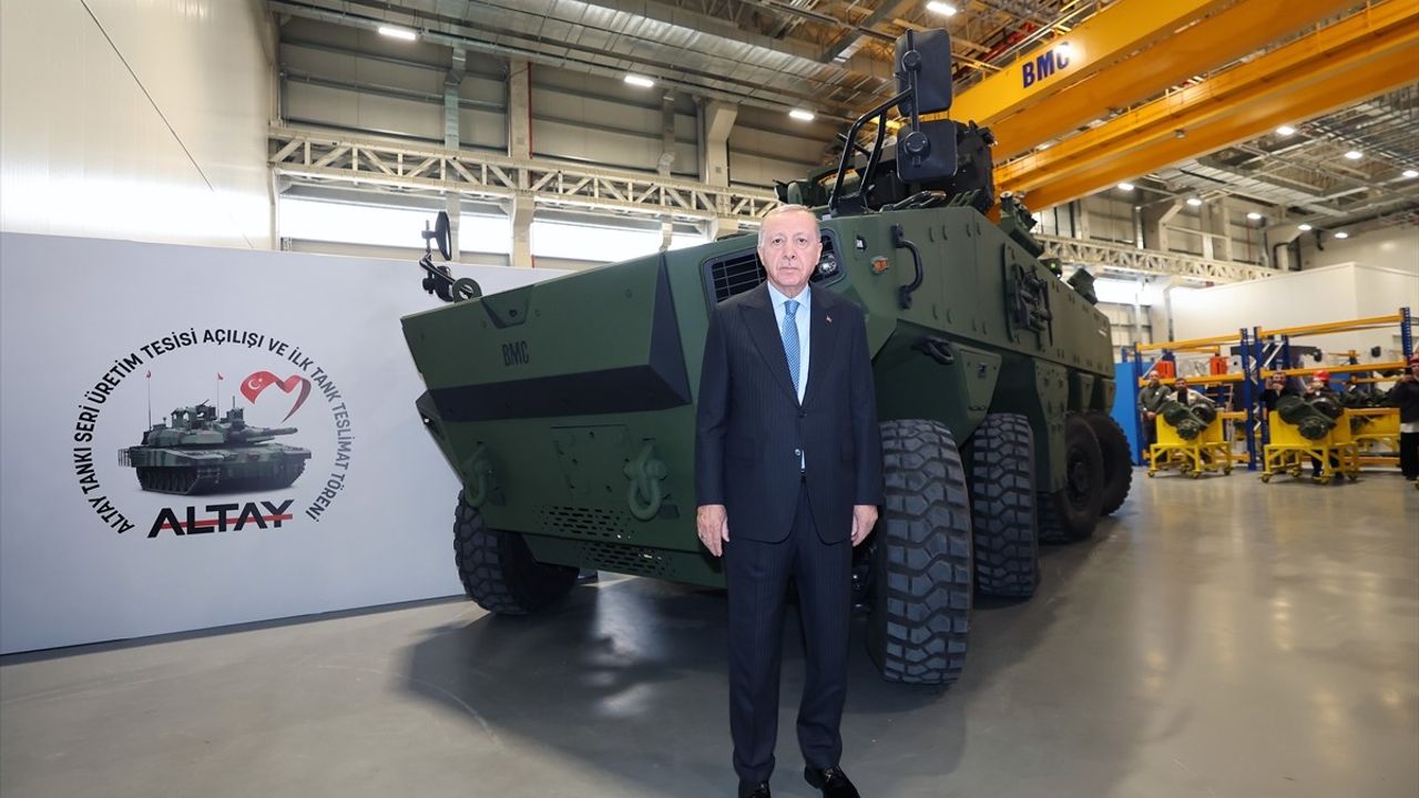 Cumhurbaşkanı Erdoğan'dan Altay Tankları Töreninde Önemli Açıklamalar