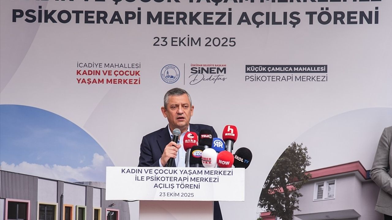 Cumhuriyet Halk Partisi'nden Kadın ve Çocuk Yaşam Merkezi Açılışı