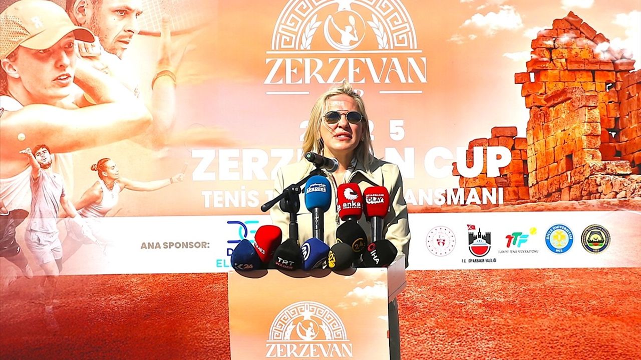Diyarbakır'da Zerzevan Cup 2025 Tenis Turnuvası Tanıtıldı