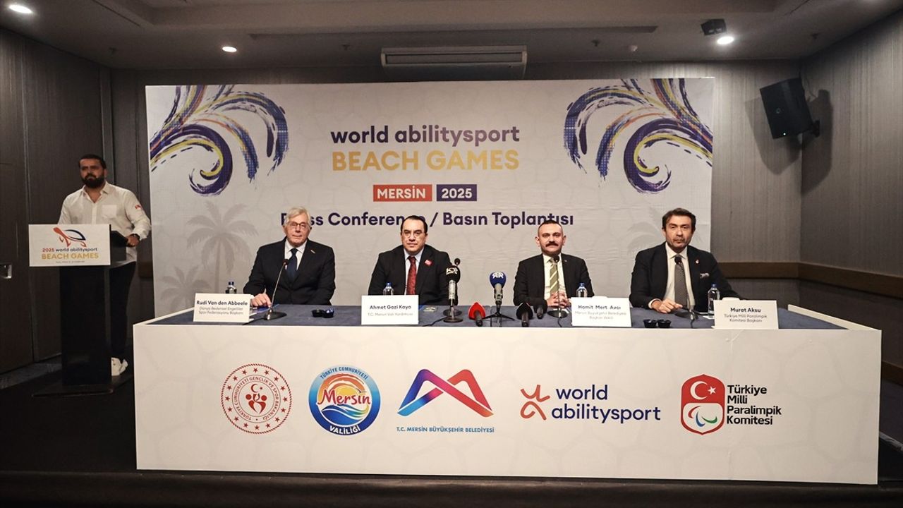 Dünya Bedensel Engelliler Plaj Oyunları Mersin'de Başlıyor