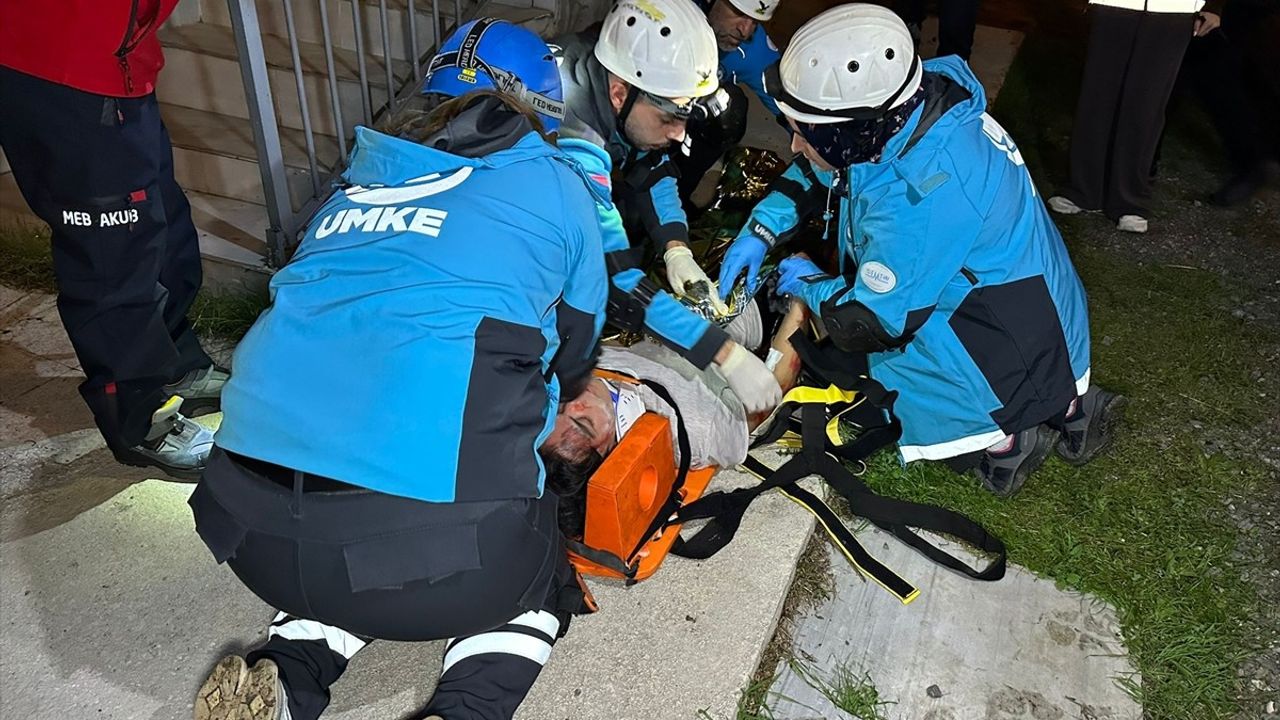 Düzce'de Deprem ve Yangın Tatbikatı