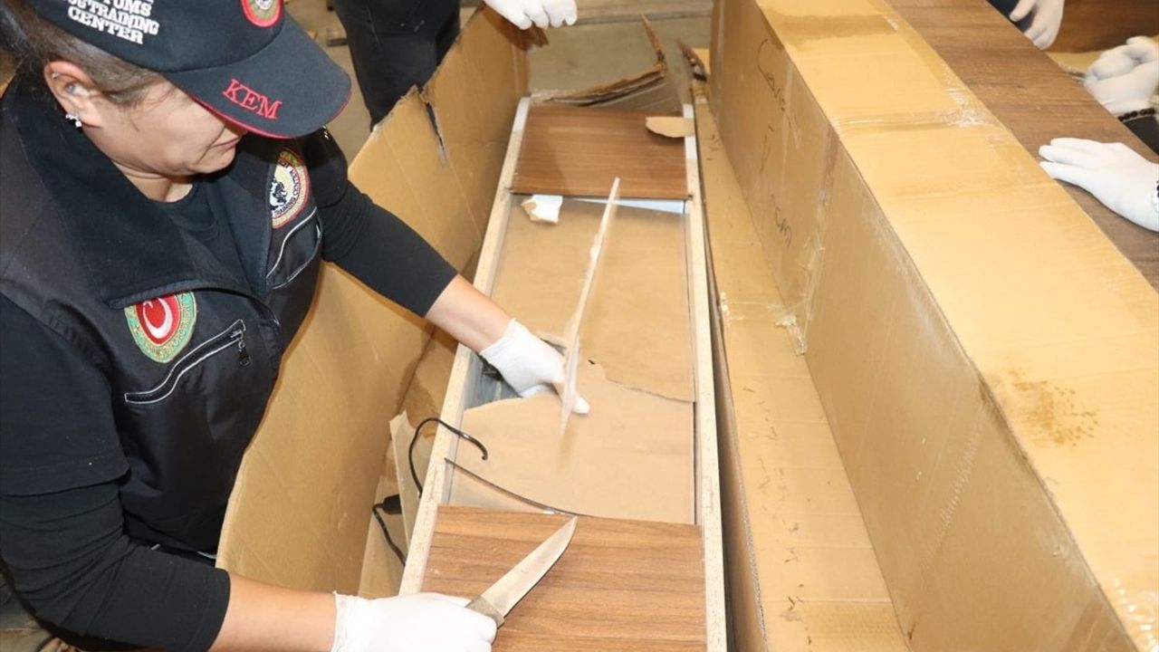 Edirne'de 524 Kilo Uyuşturucu Operasyonu