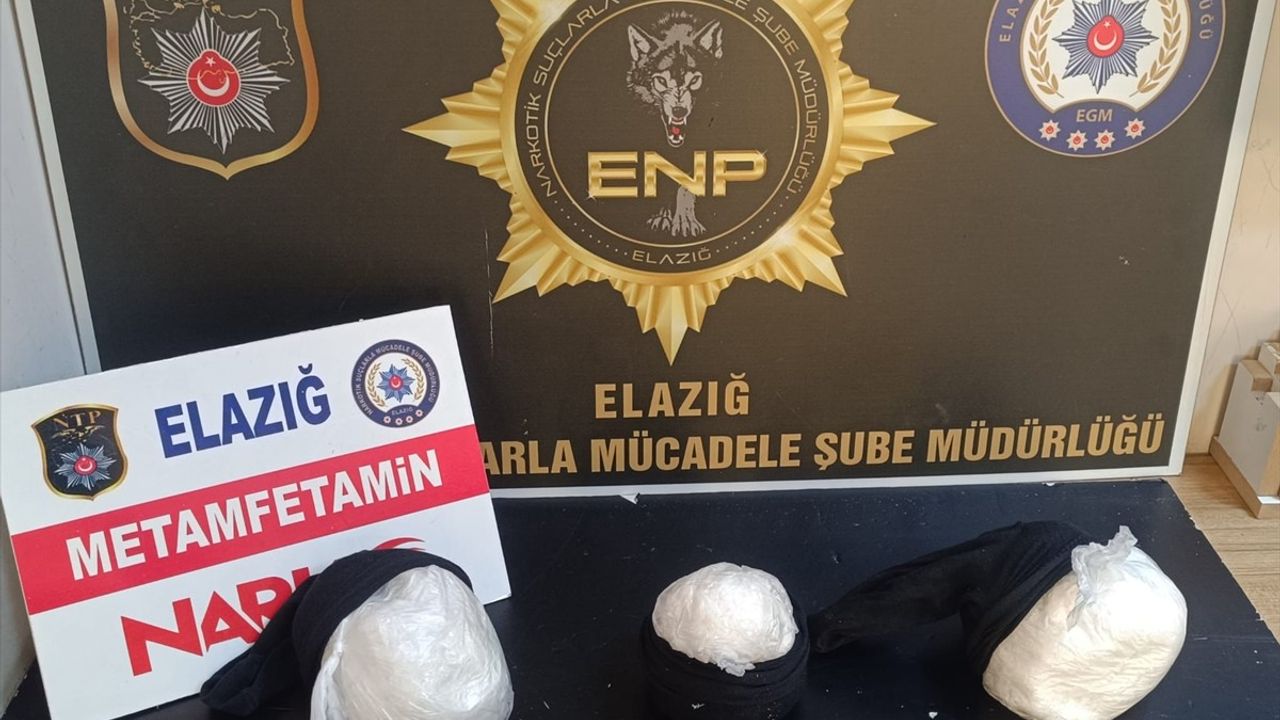 Elazığ'da Uyuşturucu Operasyonları: 8 Tutuklama