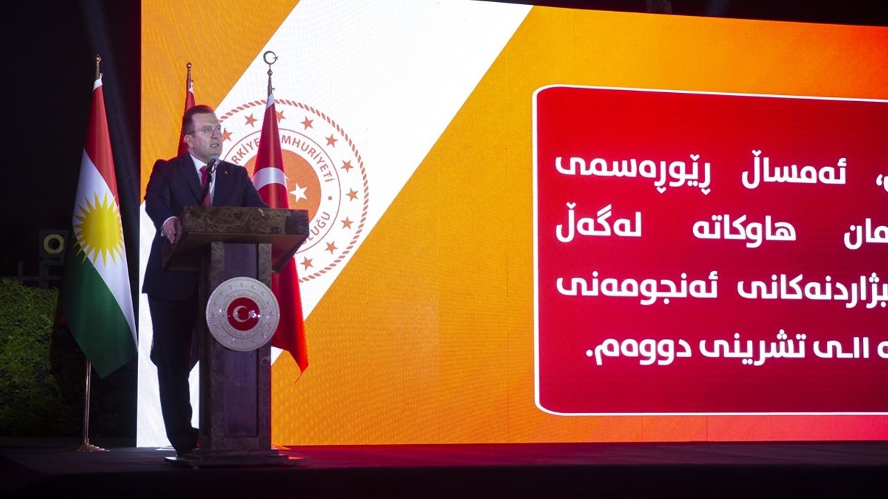 Erbil'de Türkiye Cumhuriyeti 102. Yıldönümü Kutlaması