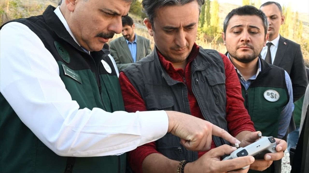 Erzurum Valisi Çiftçi Tortum ve Uzundere'de İncelemelerde Bulundu