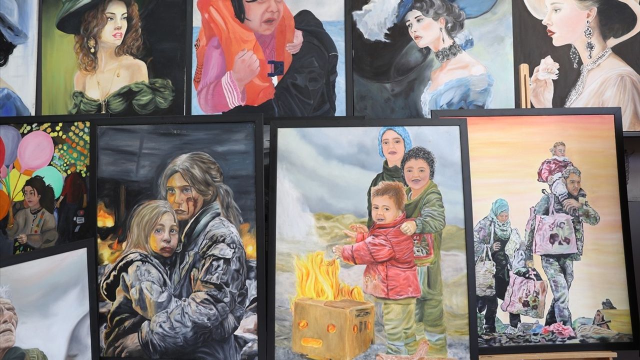 Esengül Bozdağ Alan: Kadınların Sesini Tuvale Yansıtan Ressam