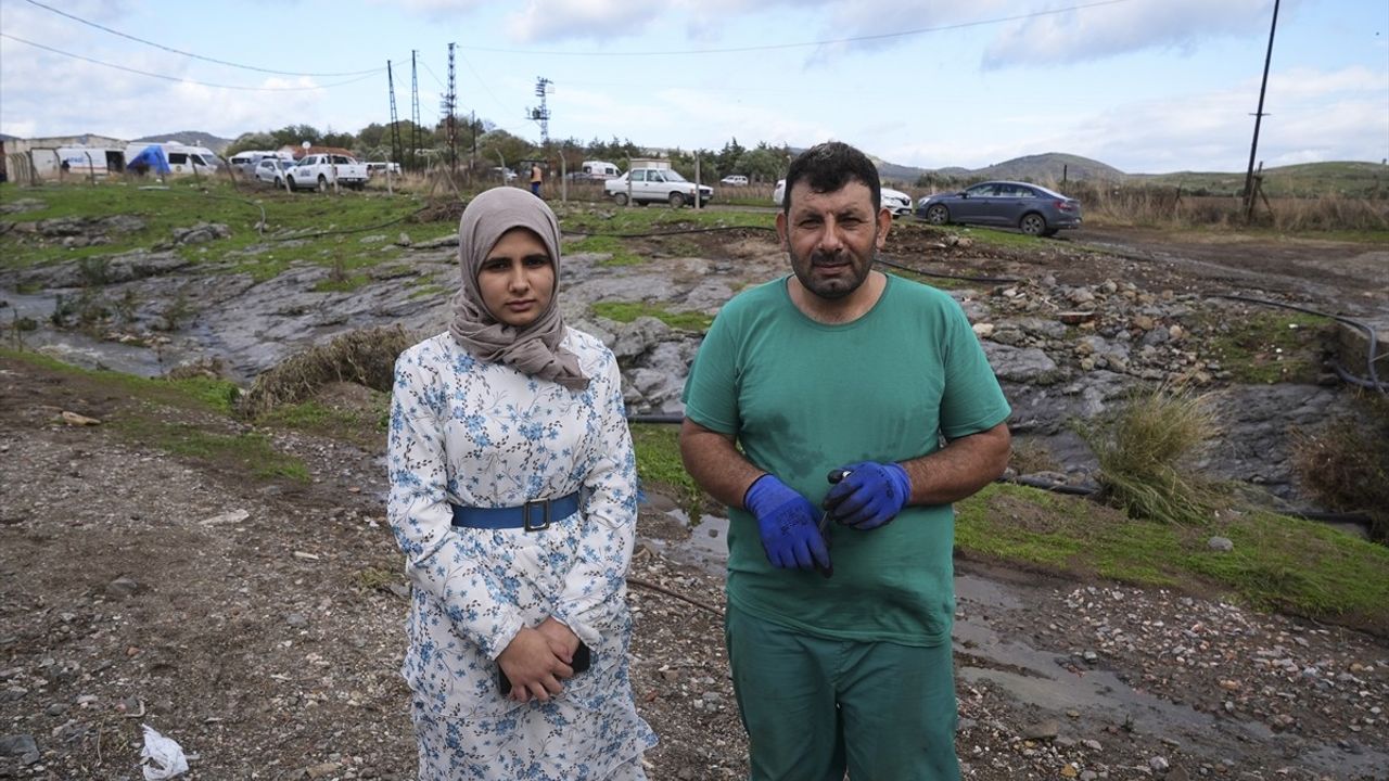 Foça'da Sel Felaketi: Tanık Aile Olayı Anlattı