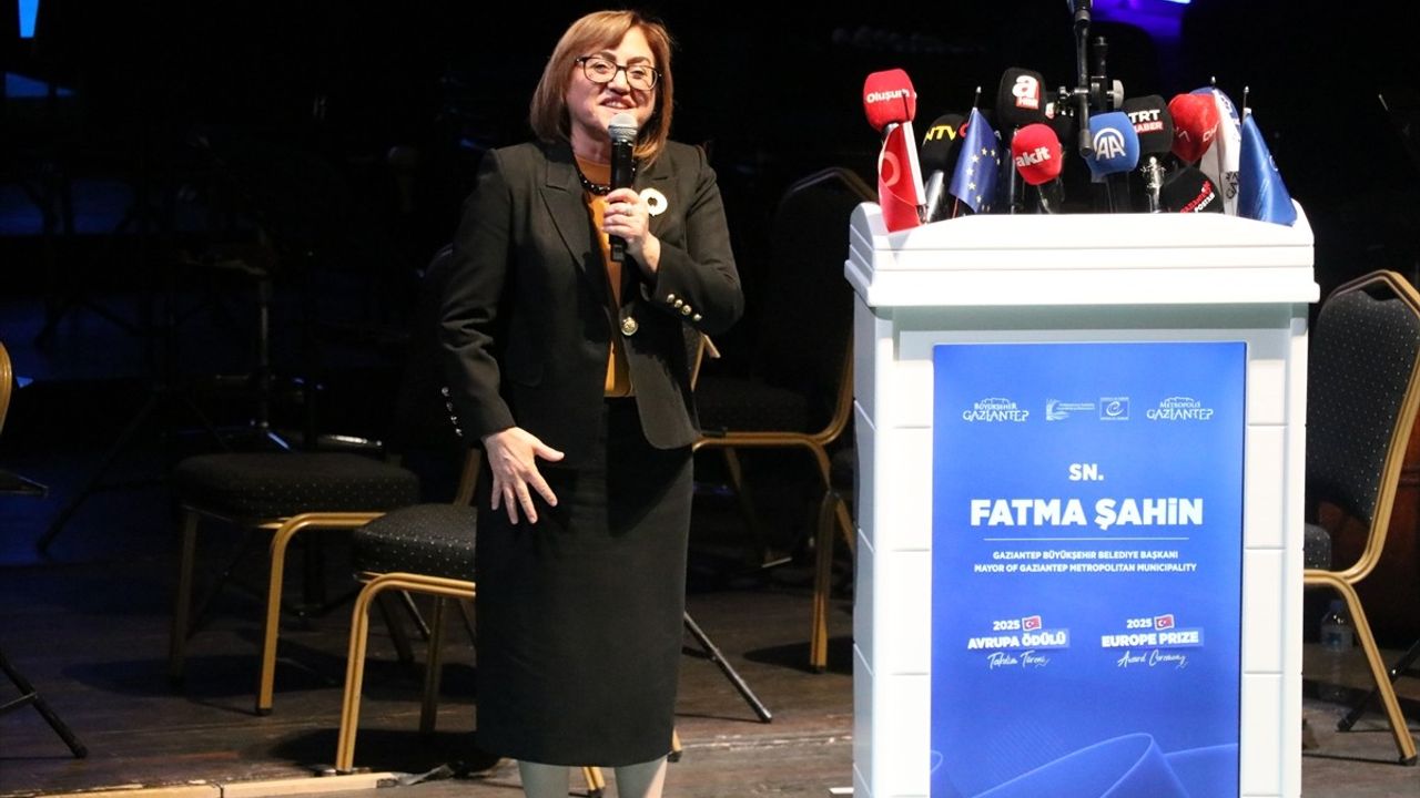 Gaziantep 2025 Avrupa Ödülü'ne Layık Görüldü