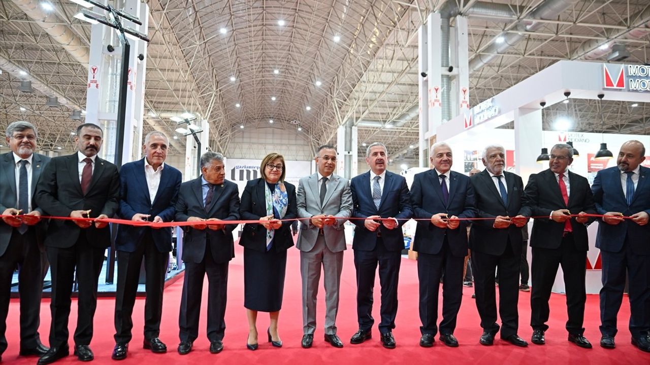 Gaziantep'te Tekstil Makineleri Fuarı 2025 Başladı