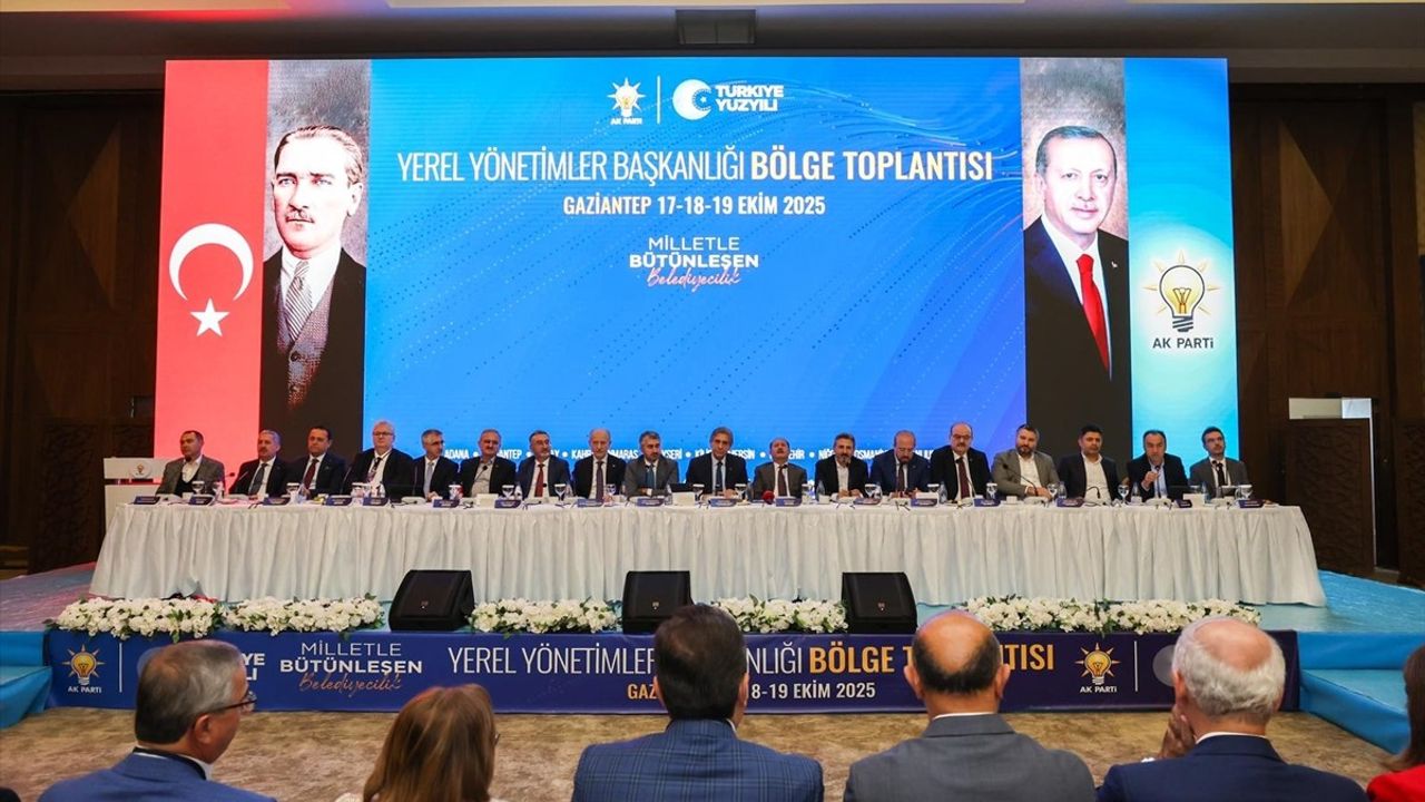 Gaziantep'te Yerel Yönetimler Toplantısı Tamamlandı