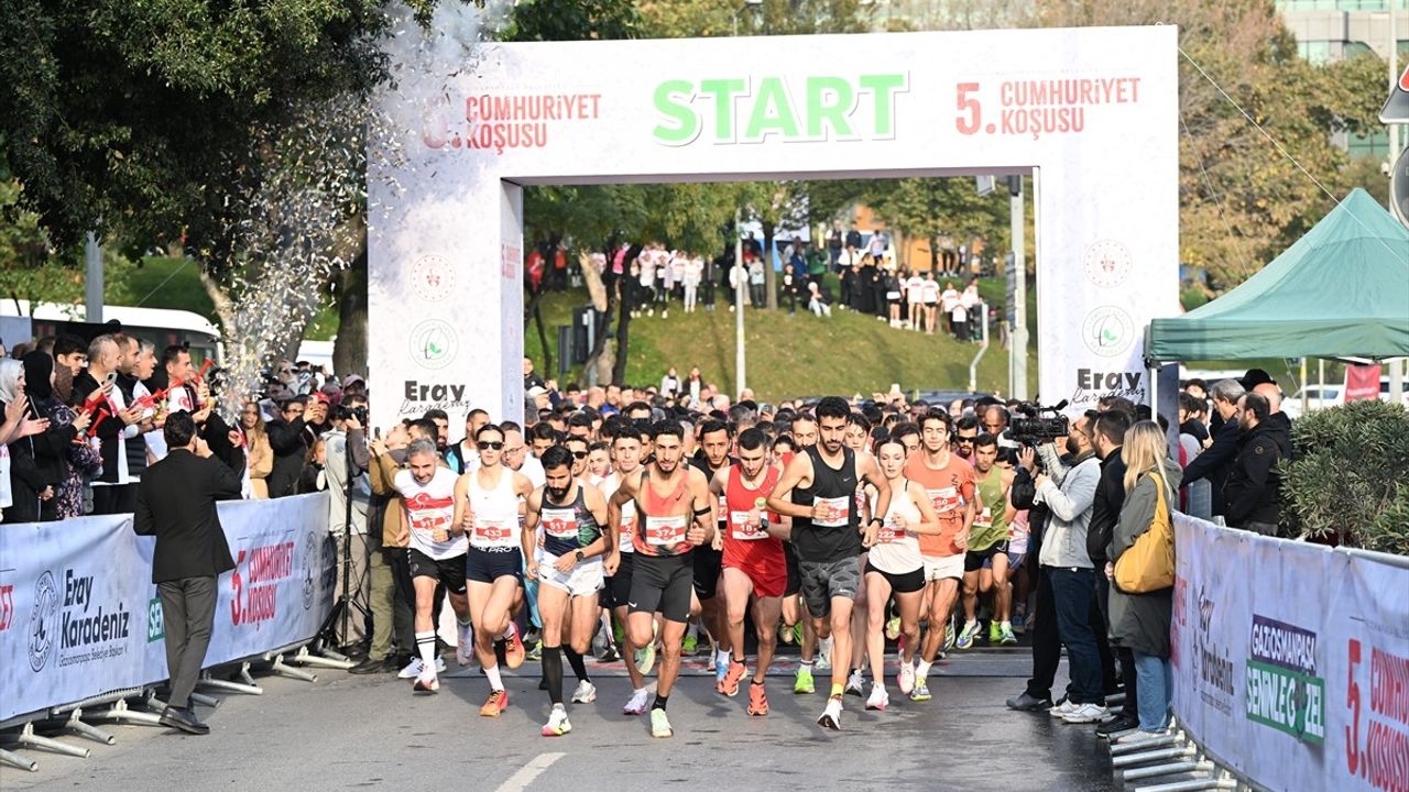 Gaziosmanpaşa'da 5. Cumhuriyet Koşusu Heyecanı
