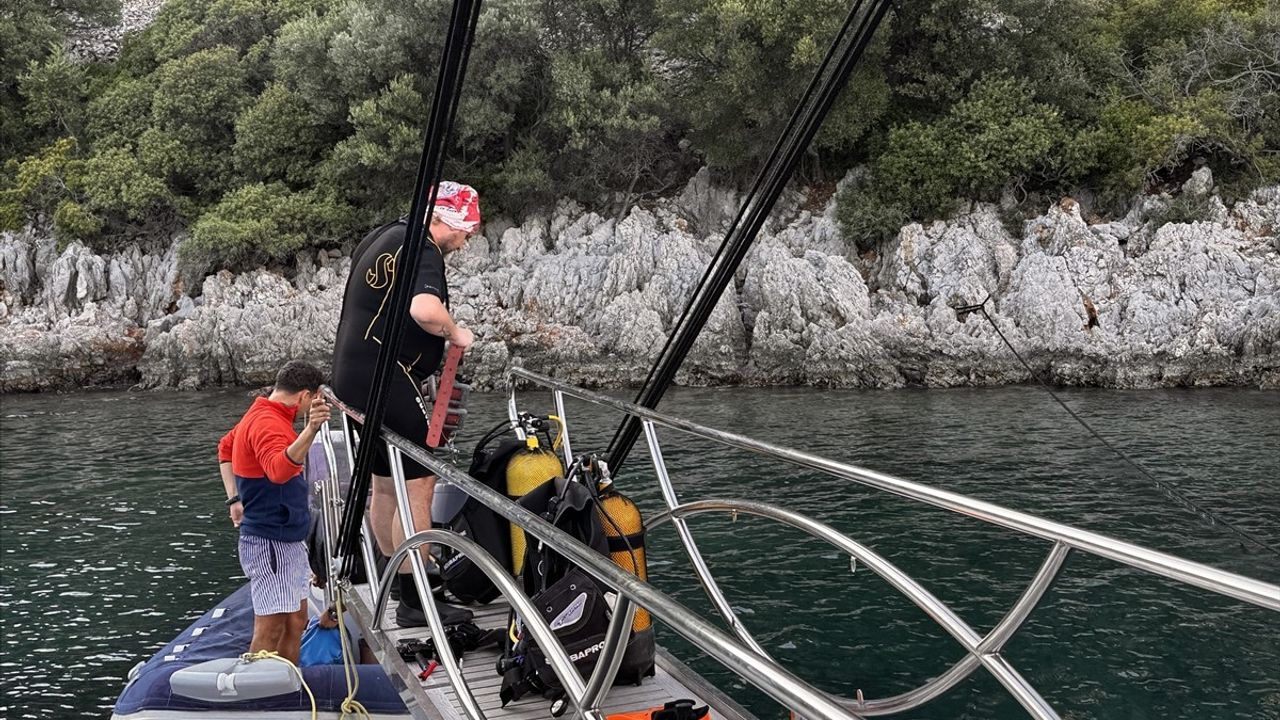 Göcek'teki Deniz Çayırları Projesi Başarıyla Devam Ediyor