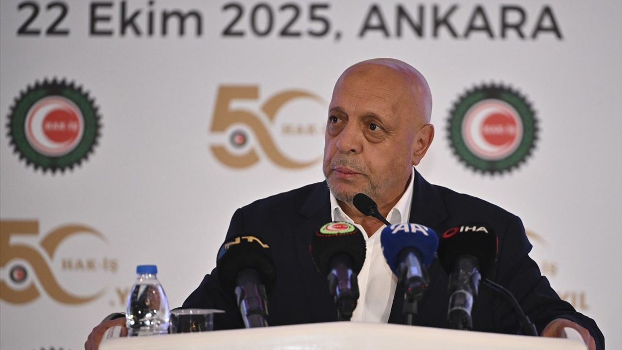 HAK-İŞ Genel Başkanı Arslan'dan Emek Kahramanları Ödül Töreni'nde Önemli Mesajlar