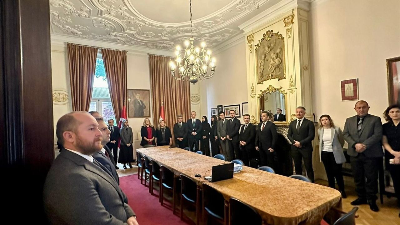 Hollanda'da Şehit Ahmet Benler Anıldı
