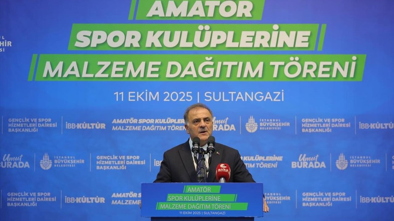 İBB Amatör Spor Kulüplerine Destek Sağlıyor