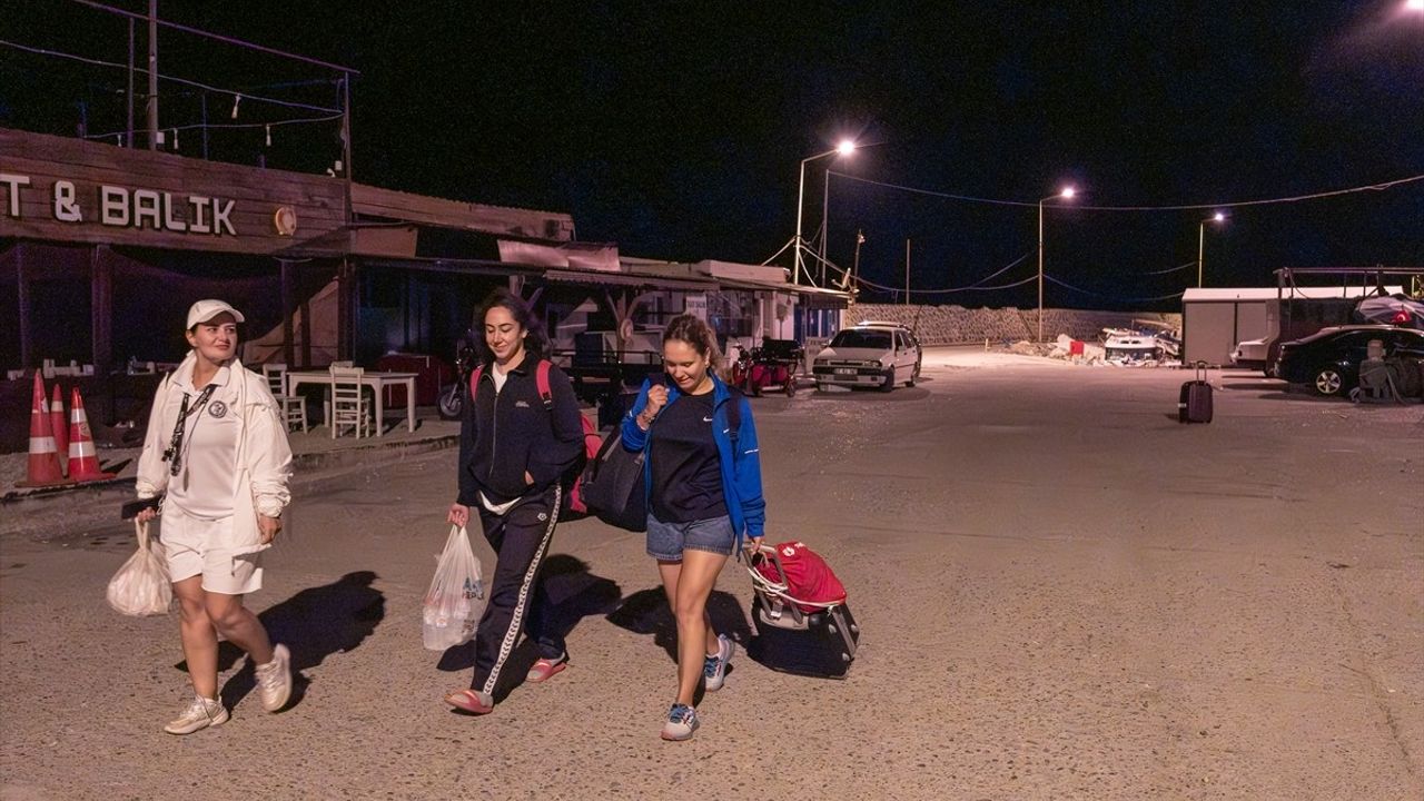 İskenderun Körfezi Açık Deniz Yüzme Maratonu Başladı