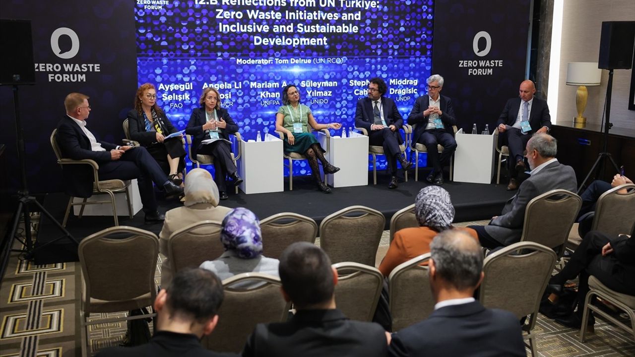 İstanbul'da Uluslararası Sıfır Atık Forumu